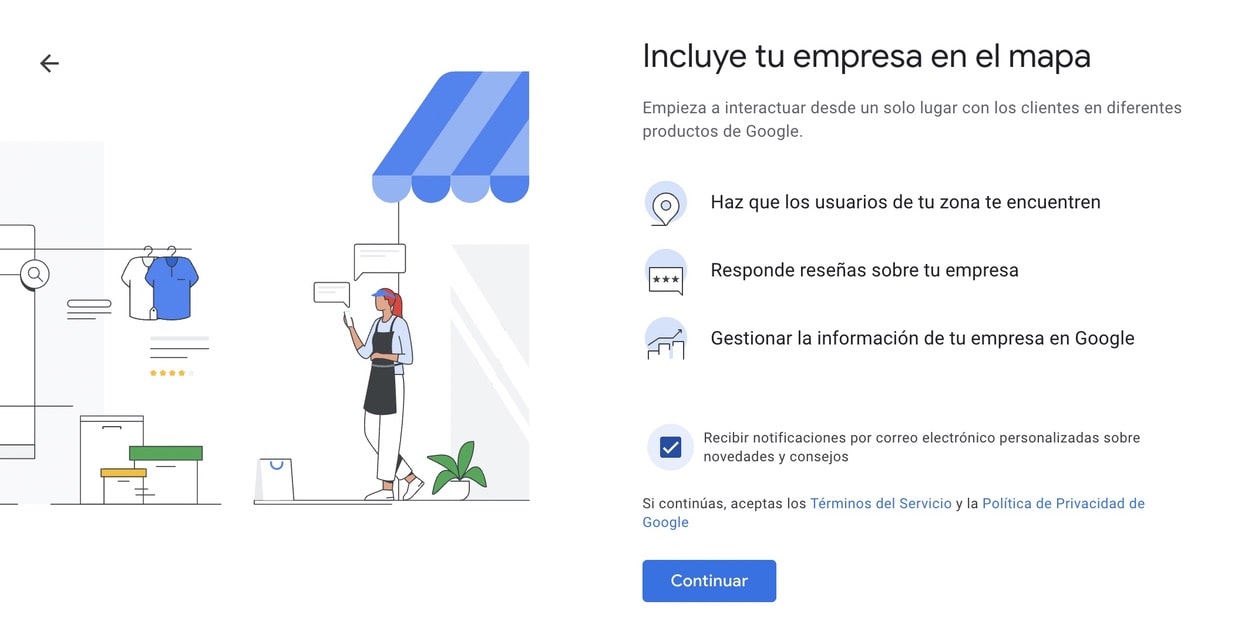 como aparecer en google maps